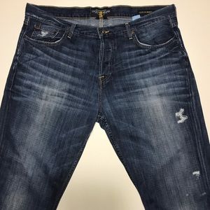 Lucky Brand 227 slim boot 38x32